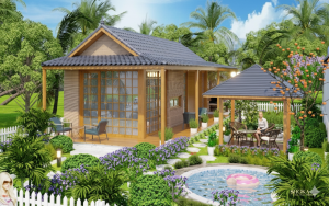 Khu nghỉ dưỡng làng Shoka